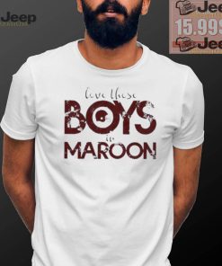 Love those boys in maroon football helmet shirt