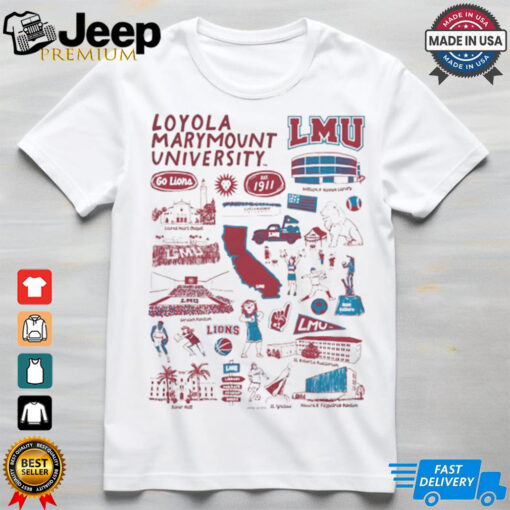 Loyola Marymount Lions Vive La Fete Impressions Artwork shirt