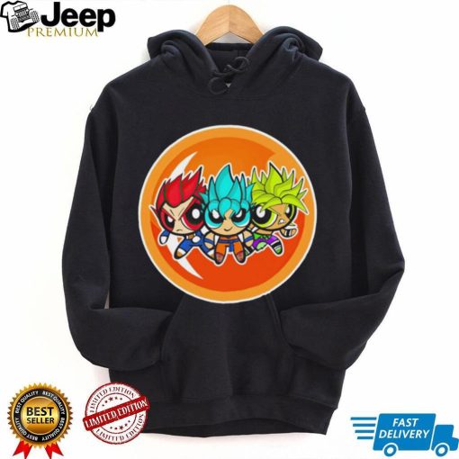 The Powerpuff Girls X Dragon Ball The Superpuff Boys shirt