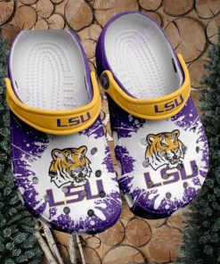 Lsu Tigers And Lady Tigers Ncaa Crocs