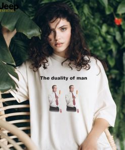 Lucca International The Duality Of Man 2 Identical Stock Images Shirt