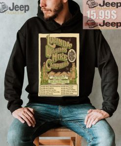 Lucinda Williams Mike And Campbell Tour Alone And Together 2024 Poster shirt