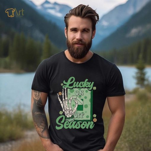 Lucky Season Skeleton Hand Funny St Patrick’s Day Unique T Shirt