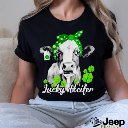 Lucky heifer St Patrick’s day cow shirt