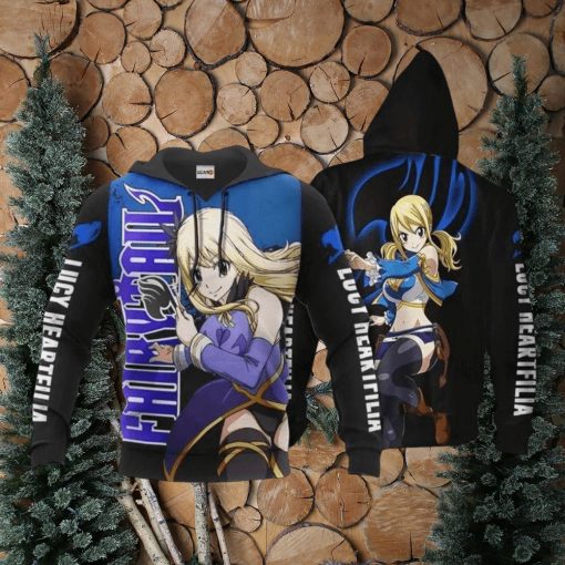 Lucy Heartfilia Anime Manga Fairy Tail Awesome 3D Hoodie