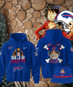 Luffy One Piece x Buffalo Bills New Edition For Fans Hoodie