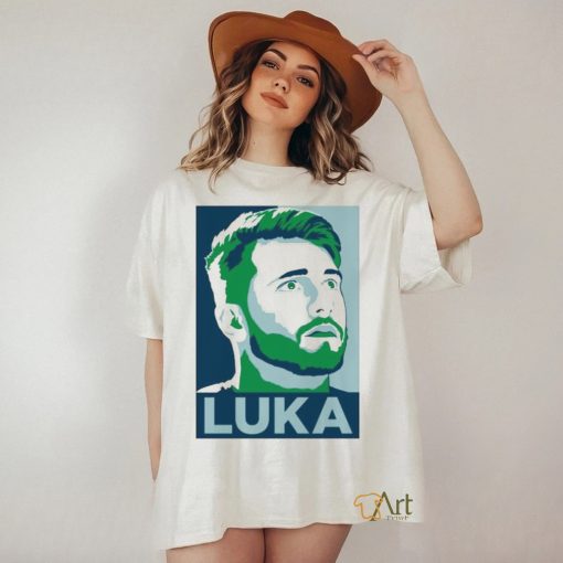 Luka Player Basketball Dallas Mavericks Art Green shirt