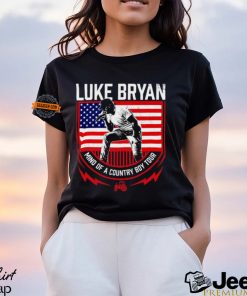 Luke Bryan Mind Of A Country Boy Tour Flag Shirt