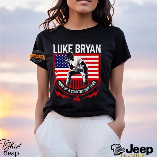 Luke Bryan Mind Of A Country Boy Tour Flag Shirt