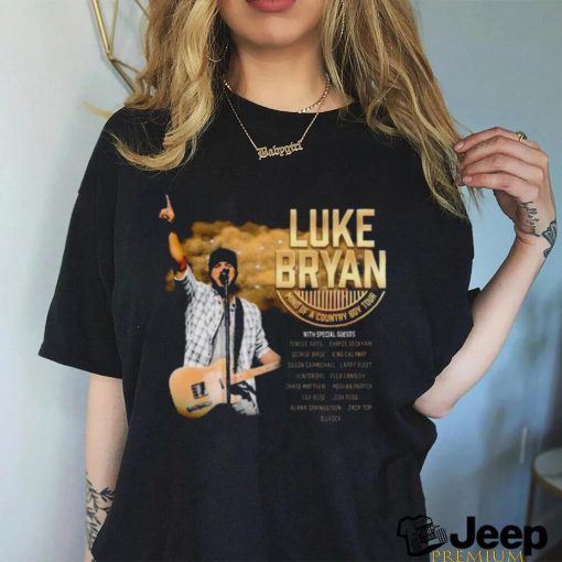 Luke Bryan Mind Of A Country Boy Tour T Shirt