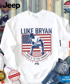 Luke Bryan here’s to the farmer farmer tour shirt