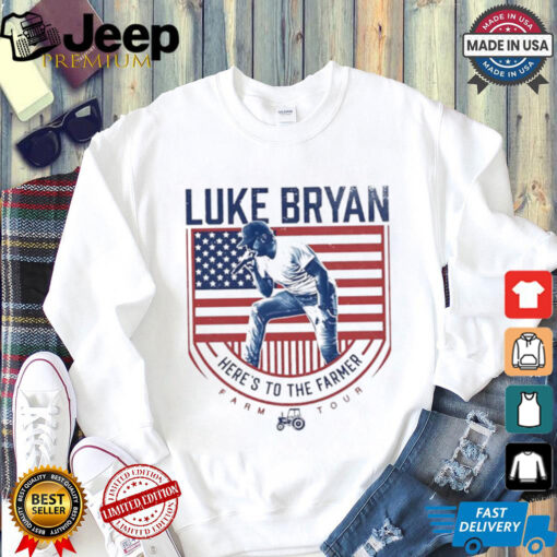 Luke Bryan here’s to the farmer farmer tour shirt