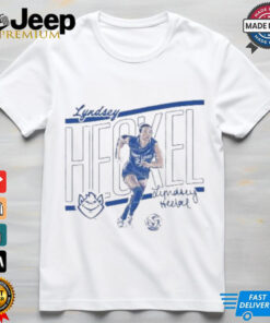 Lyndsey Heckel Saint Louis Billikens signature player cartoon shirt