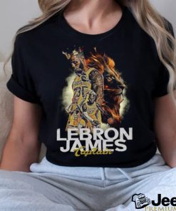 M LTRA 23 23 LEBRON JAMES Captain shirt