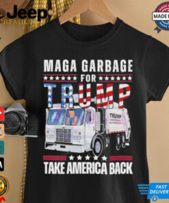 MAGA garbage for Trump take america back caricatures shirt