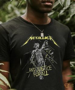 METALLICA AND JUSTICE FOR ALL Tracklist T shirt