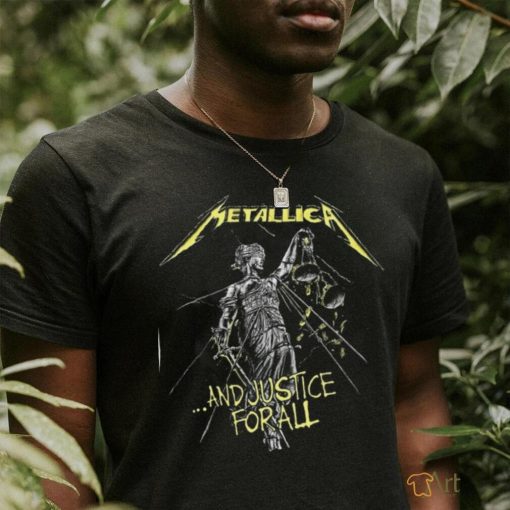 METALLICA   AND JUSTICE FOR ALL Tracklist T shirt