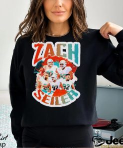 Zach Sieler Miami Dolphins football shirt