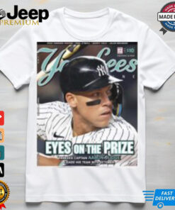 MLB Aaron Judge Eyes On The Prize New York Yankees Captain Leads His Team Into October 2024 T shirt