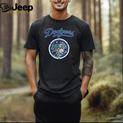 MLB Anime Pokemon Dodgers Squirtle T Shirt
