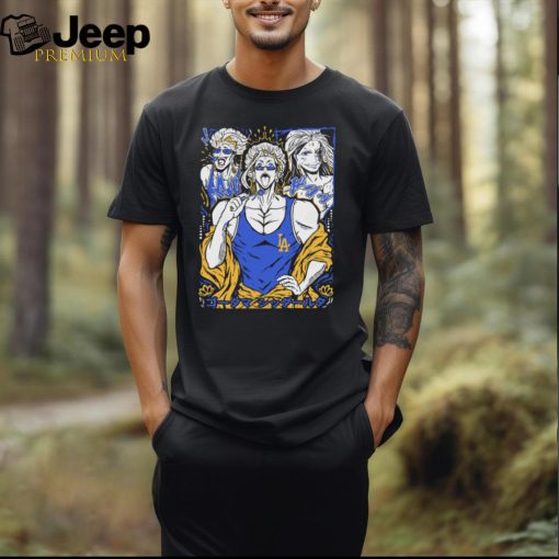 MLB Anime Ragnarok Buddha LA Dodgers T Shirt