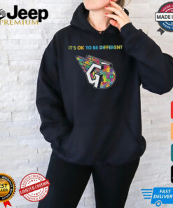 MLB Cleveland Guardians It’s Ok To Be Different Autism 2024 Shirt