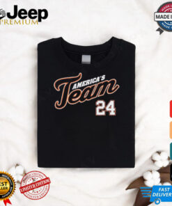 MLB Detroit Tigers America’s Team 24 t shirt