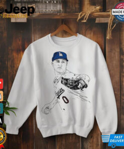 MLB Jack Flaherty Los Angeles Dodgers 2024 Painting t shirt