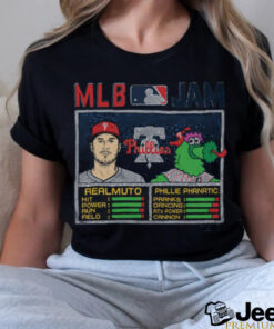 MLB Jam Phillies Realmuto And Phillie Phanatic shirt