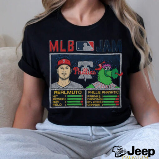 MLB Jam Phillies Realmuto And Phillie Phanatic shirt