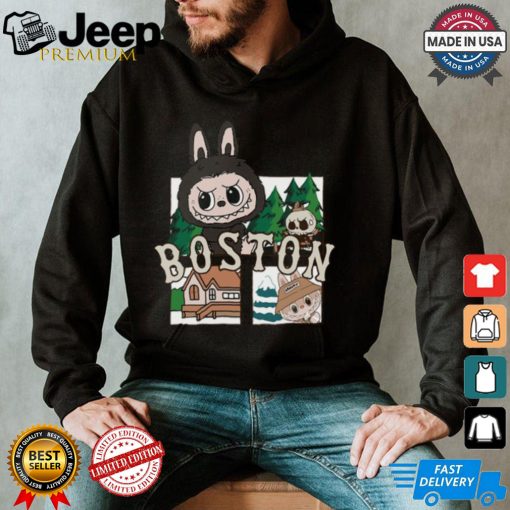 MLB Labubu Winter Time Boston T Shirt