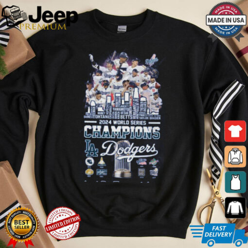 MLB Los Angles Dodgers 2024 World Series Champions T Shirt