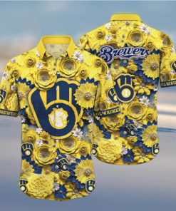 MLB Milwaukee Brewers Hawaiian Shirt Hitting Fashion Highs For Fans