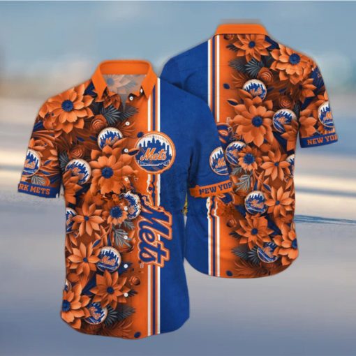 MLB New York Mets Hawaiian Shirt Steal The Bases Steal The Show For Fans