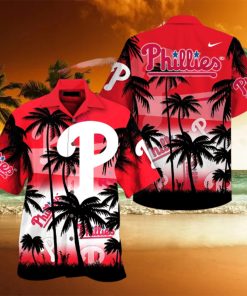 MLB Philadelphia Phillies 2024 Palm Tree Hawaiian Shirt