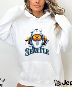 MLB Pooh and Football Seattle Mariners shirt