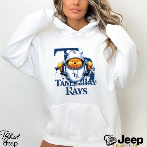 MLB Pooh and Football Tampa Bay Rays shirt