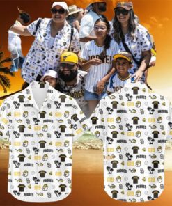 MLB San Diego Padres Summer Many Icons Hawaiian Shirt