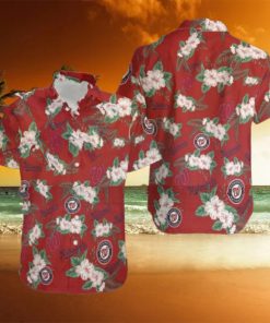 MLB Washington Nationals Hawaiian Shirt, MLB Hawaiian Shirt Gift For Fans