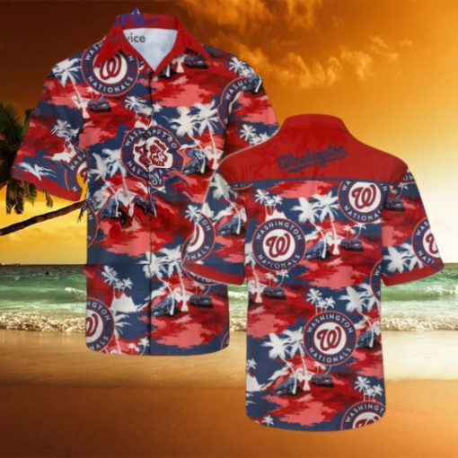 MLB Washington Nationals Hawaiian Shirt, MLB Hawaiian Shirt