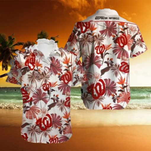 MLB Washington Nationals Hawaiian Shirt, Washington Nationals Hawaiian Shirt