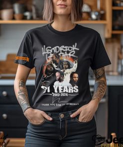 Kendrick Lamar 21 Years 2003 2024 Thank You For The Memories T Shirt