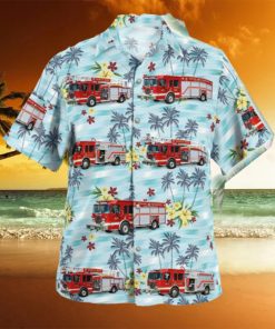 Machesney Park Illinois North Park Fire Protection District Hawaiian Shirt