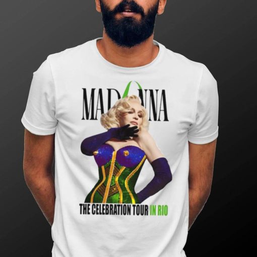 Madonna The Celebration Tour In Rio Shirt