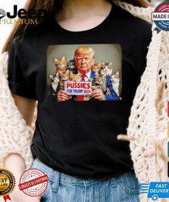 Maga pussies for Trump 2024 cat lovers shirt