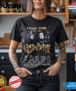 Maggie Smith 1934 2024 Harry Potter Thank You For The Memories T Shirt