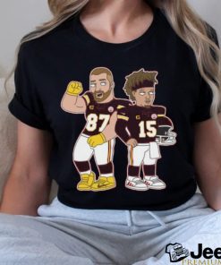 Mahomes Kelce Football Guys T shirt