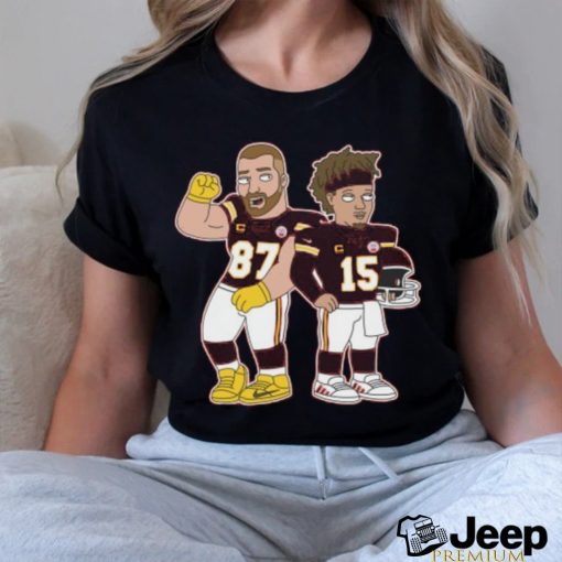 Mahomes Kelce Football Guys T shirt