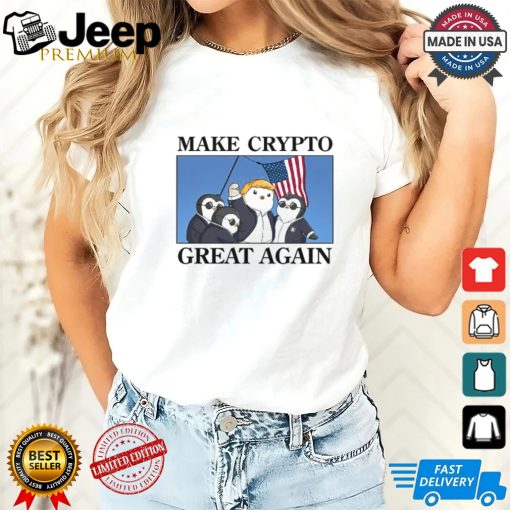 Make Crypto Great Again Penguin Tee shirt