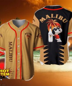 Malibu Snoopy Baseball Jersey Shirt For Snoopy Lovers Gift Ideas